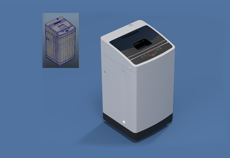 未来洗涤科技：工业级3D打印机探索3D打印洗衣机手板模型的创新之路