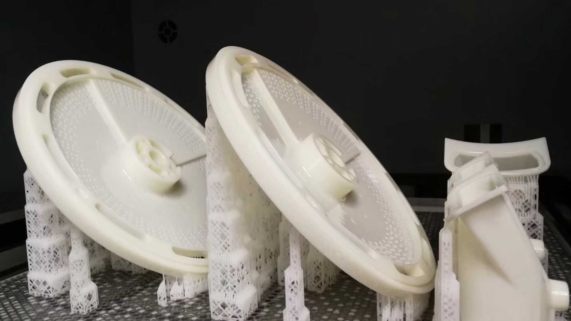 未来地板保养的奇迹：工业级3D打印机打造的3D打印地板打蜡机手板模型